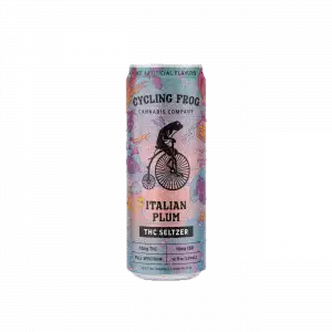 Cycling Frog Italian Plum Seasonal 10mg THC Seltzer 4-Pack