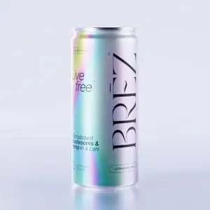 Brez Double Delta-9 & Lions Mane Mushroom Beverage 4-Pack