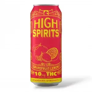 High Spirits Grapefruit Lemon Seltzer 4-Pack