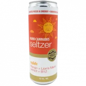 Asheville Hemp CBD/CBG Seltzer Uplift 4-Pack