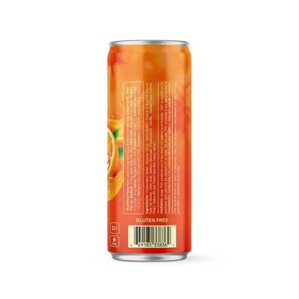 Goodland Extracts 10mg Delta 9 Blaze Orange High Soda 4-Pack - Image 2