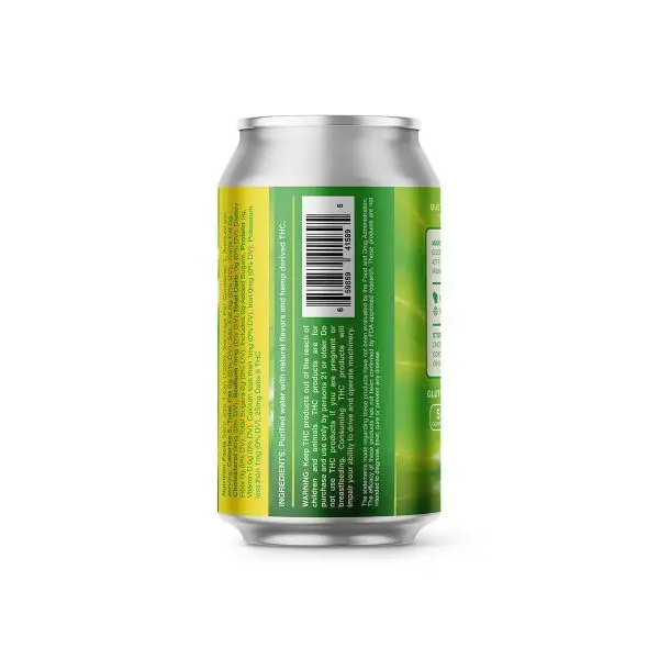 Goodland Extracts 25mg Delta 9 Lifter Seltzer Water 4-Pack - Image 2