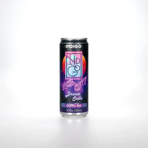 Indigo Vice City Dream 60mg THC Soda  4-Pack