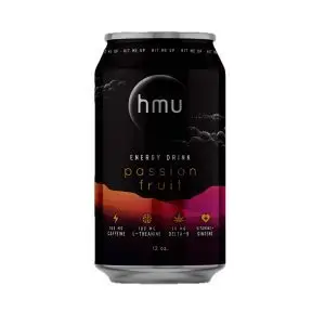 HMU Infused Functional Energy Delta-9 THC Passionfruit 4-pack
