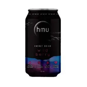 HMU Infused Functional Energy Delta-9 THC Wild Berry 4-pack
