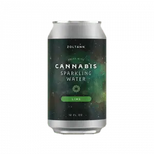 Zoltann Cannabis Sparkling Waters 30mg THC 4-Pack