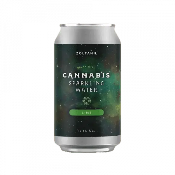Zoltann Cannabis Sparkling Waters 30mg THC 4-Pack