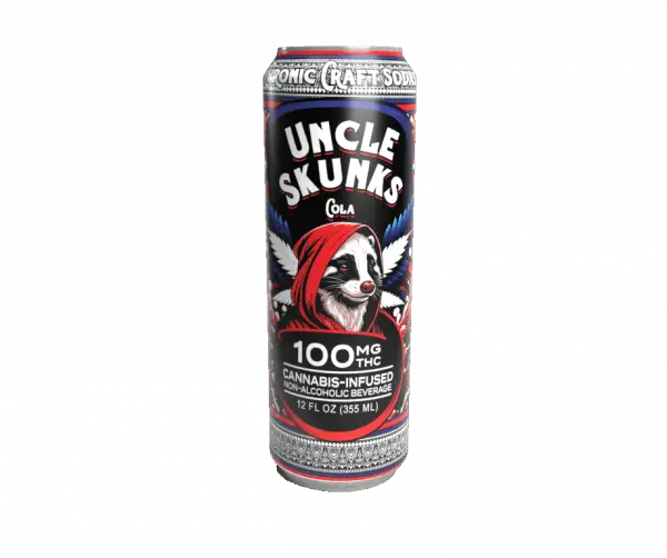 Uncle Skunk's Craft Soda 100mg THC 4-Pack