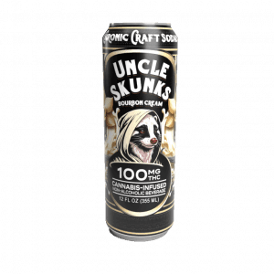Uncle Skunk's Craft Soda Bourbon Cream 100mg THC 4-Pack
