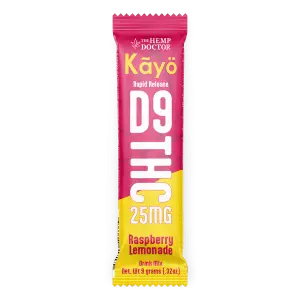 The Hemp Doctor Kayo 25MG Delta 9 THC Raspberry Drink Mix 10-Pack
