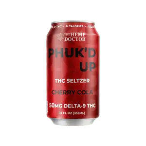 Phuk’d Up Cherry Cola 50mg Delta 9 THC Seltzer