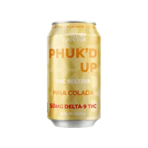 Phuk’d Up Pina Colada 50mg Delta 9 THC Seltzer