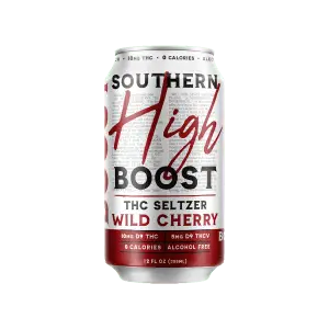 The Hemp Doctor Southern High BOOST Yerba Mate Seltzer 4-Pack
