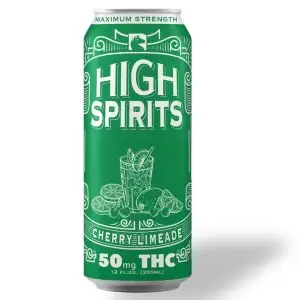 High Spirits Cherry Limeade Seltzer 50mg 4 Pack