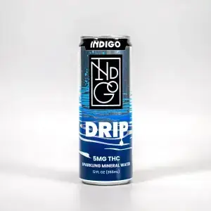 Indigo DRIP 5mg THC Sparkling Mineral Water 4-Pack