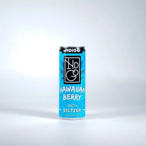 Indigo Hawaiian Berry 8mg THC Seltzer 4-Pack