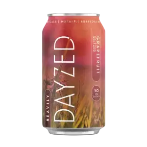 HEAVILY DAYZED Grapefruit 30mg THC - 4pack