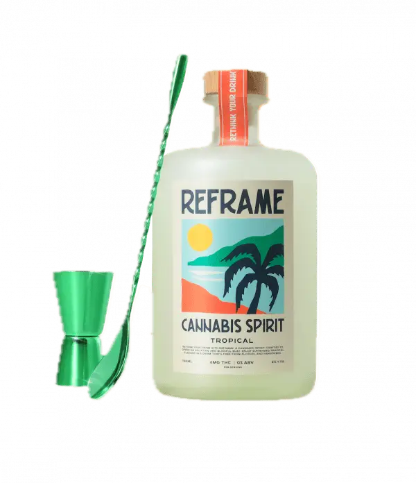 Reframe Social Spirit Tropical 750ml 4-Pack