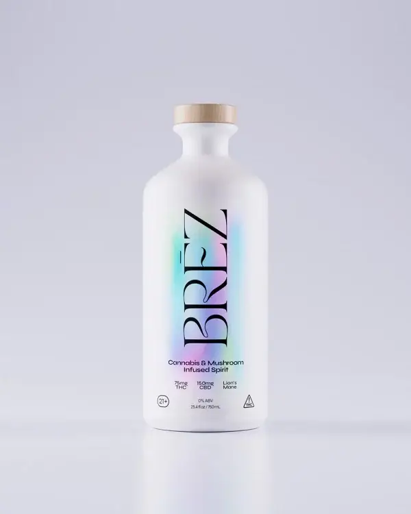 Brez Spirit 750 ml THC + CBD + Lion's Mane 4-Pack