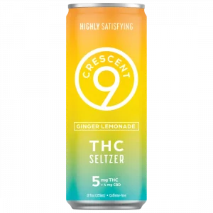 Crescent 9 Ginger Lemonade THC Seltzer 4-Pack