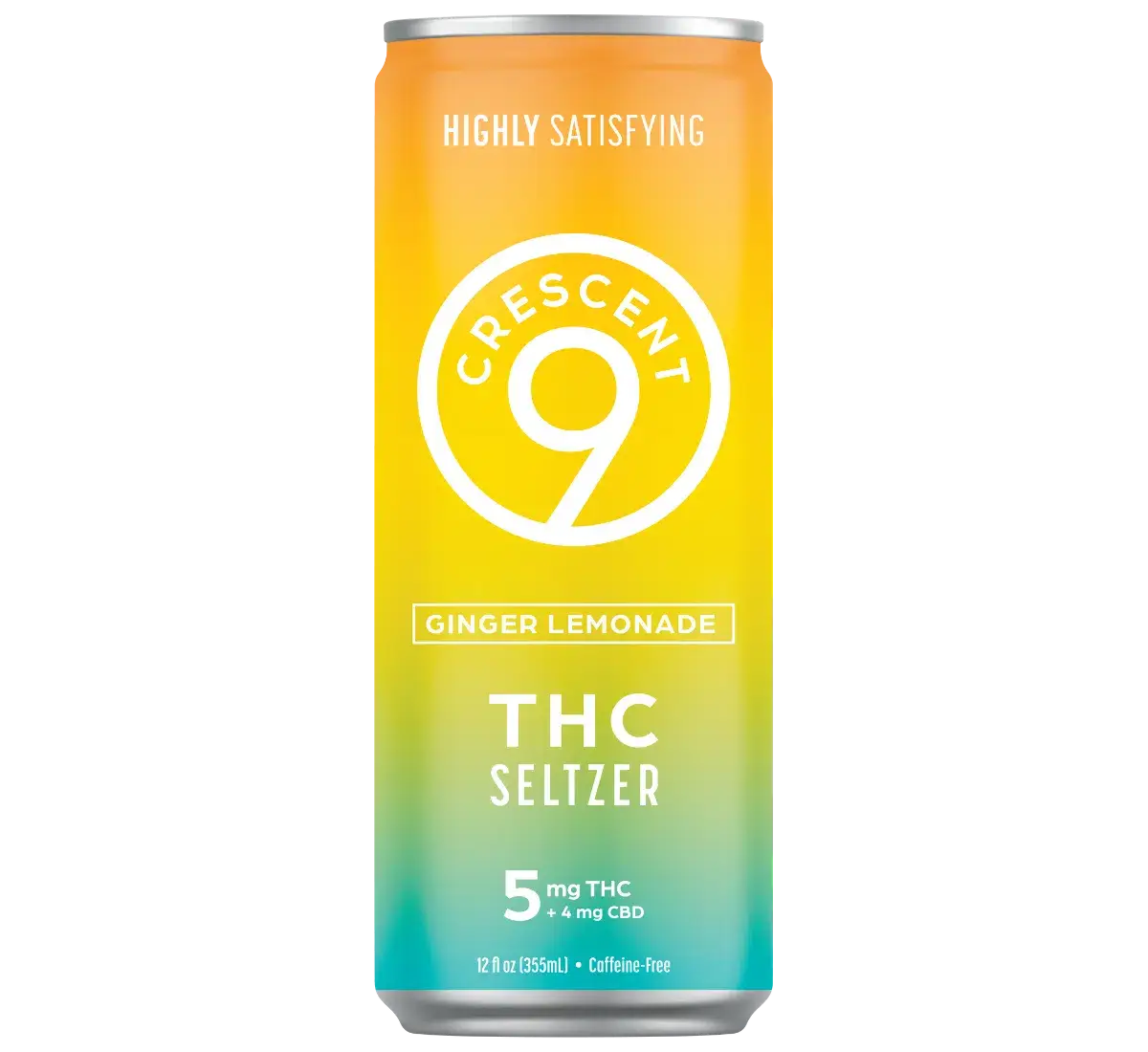 Crescent 9 Ginger Lemonade THC Seltzer 4-Pack