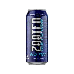 The Hemp Doctor Zooted Blue Razz 100mg 4-Pack