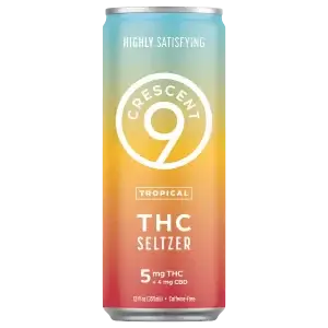 Crescent 9 THC Seltzer Tropical Fruit 4-Pack