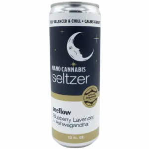 Asheville Dispensary CBD/CBG/CBN Seltzer Mellow Nite Nite 4-Pack