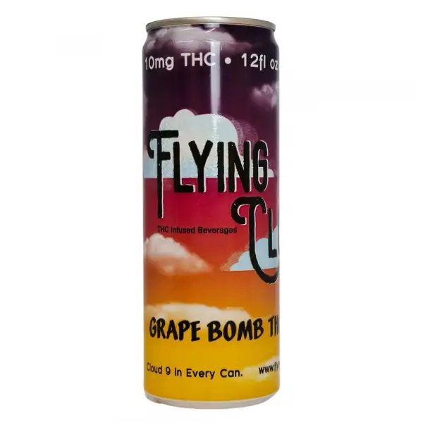 Flying Cloud "Grape Bomb" 10mg Soda 4-Pack