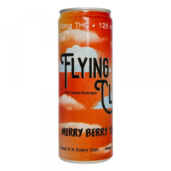 Flying Cloud "Merry Berry" 10mg Soda 4-Pack