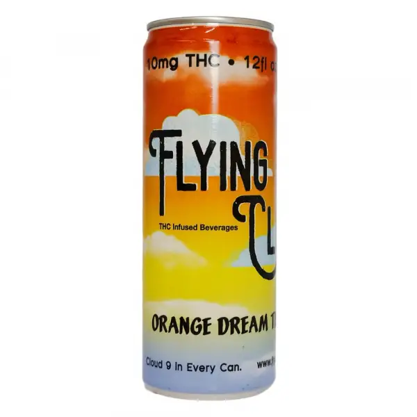 Flying Cloud "Orange Dream" 10mg Soda 4-Pack