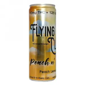 Flying Cloud "Peach N' Love" 10mg Soda 4-Pack