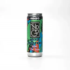 Indigo Apple Fritters 100mg THC 4-Pack