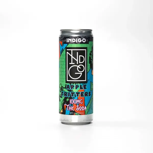 Indigo Apple Fritters 100mg THC 4-Pack