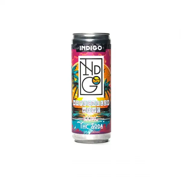 Indigo Watermelon Wave 100mg THC 4-Pack