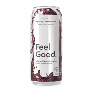Hemp & Tea Company Feel Good Sparkling THC Wine 4-Pack