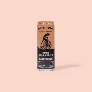 Cycling Frog Ruby Grapefruit THC Seltzer 5mg 4-Pack