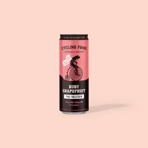 Cycling Frog Ruby Grapefruit THC Seltzer 10mg 4-Pack