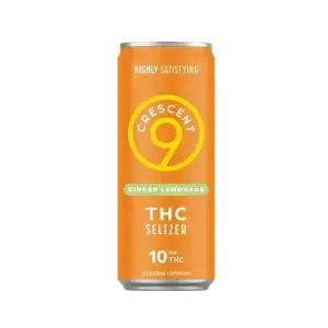 Crescent 9 Ginger Lemonade 10mg THC Seltzer 4-Pack