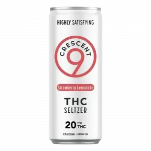 Crescent 9 Strawberry Lemonade 20mg THC Seltzer 4-Pack