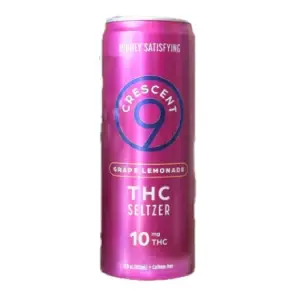 Crescent 9 Grape Lemonade 10mg THC Seltzer 4-Pack