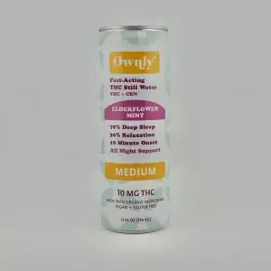 Ownly Elderflower Mint "Sleep" 10mg THC Still Water 4-Pack