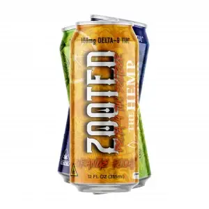 The Hemp Doctor Zooted Orange Float 100mg 4-Pack