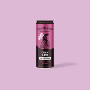 Cycling Frog Cran Razz THC Seltzer 10mg 4-Pack