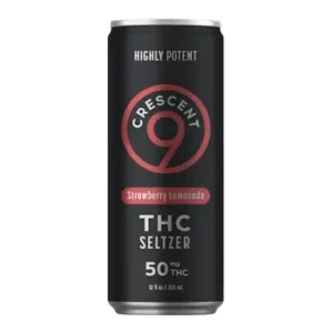 Crescent 9 Strawberry Lemonade 50 mg THC Seltzer 4-Pack