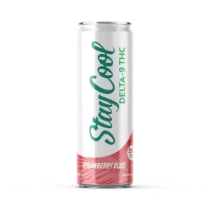 Stay Cool Strawberry Bliss Delta 9 THC 25mg 4-Pack