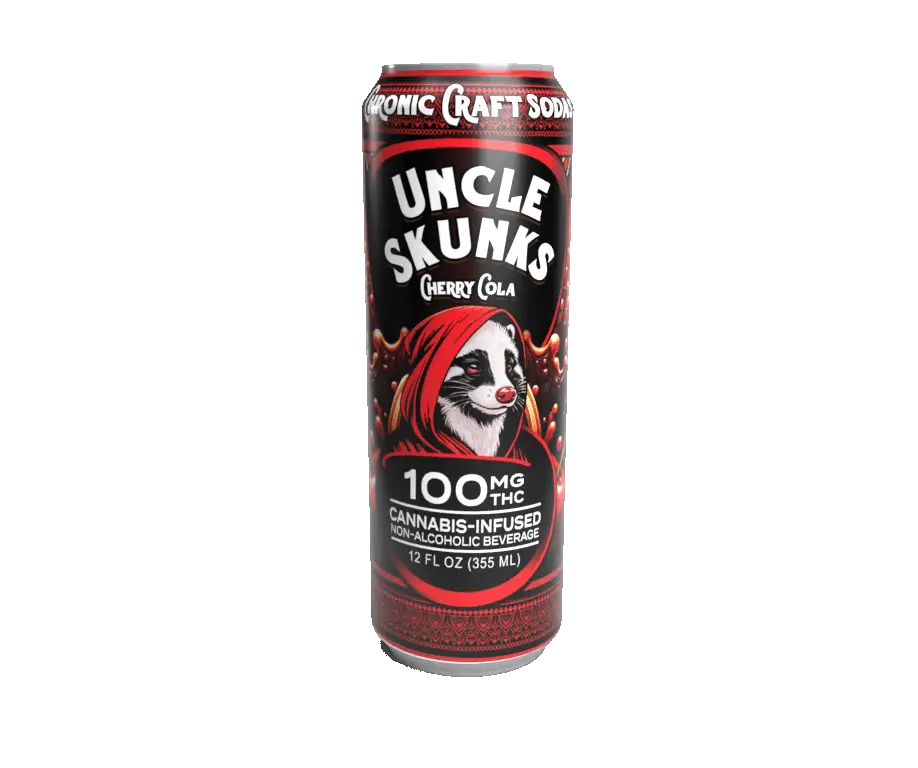Uncle Skunk’s Craft Cherry Cola 100mg THC 4-Pack