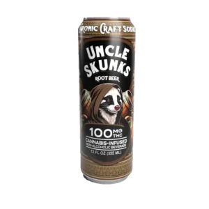 Uncle Skunk’s Craft Root Beer 100mg THC 4-Pack