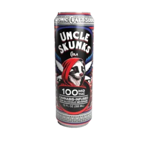 Uncle Skunk’s Craft Soda Cola 100mg THC 4-Pack