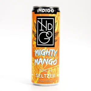 Indigo Mighty Mango 30mg THC Seltzer 4-Pack